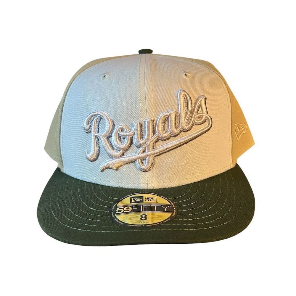 New Era Kansas City Royals 59FIFTY Fitted‎ Hat Size 8 Multicolor Men's